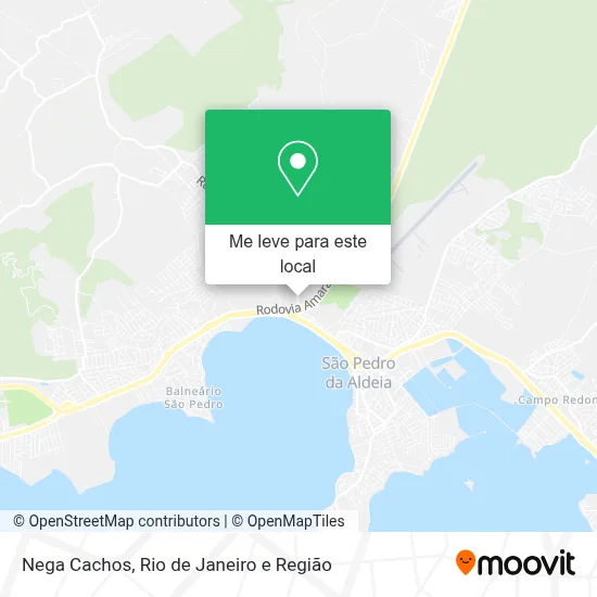 Nega Cachos mapa