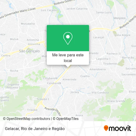 Gelacar mapa