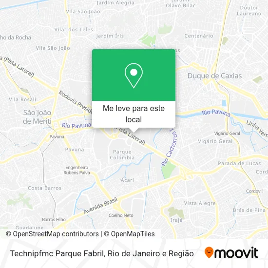 Technipfmc Parque Fabril mapa