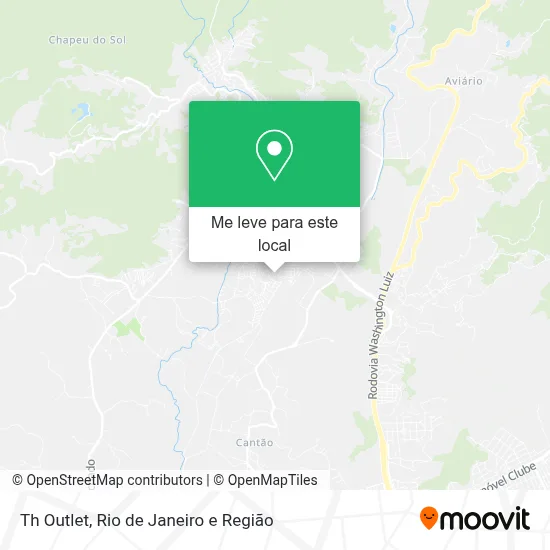 Th Outlet mapa