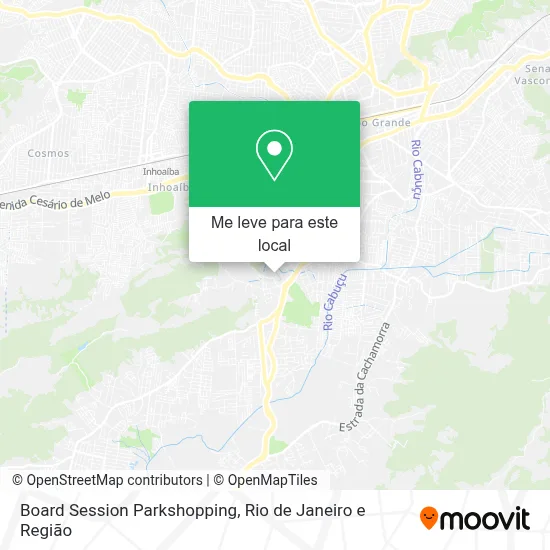 Board Session Parkshopping mapa