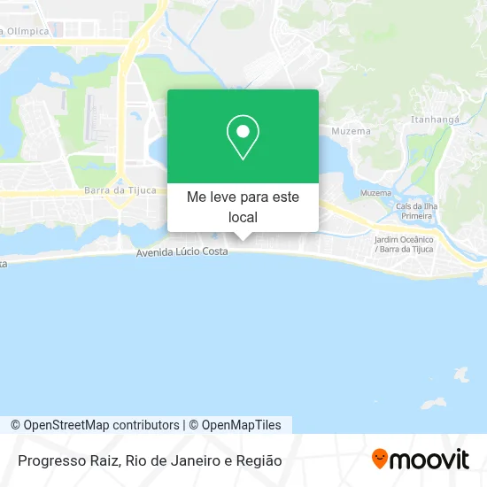 Progresso Raiz mapa