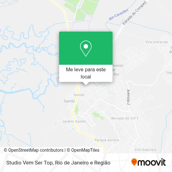 Studio Vem Ser Top mapa