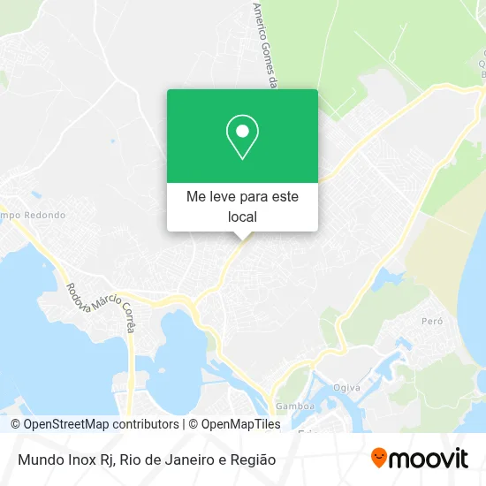 Mundo Inox Rj mapa