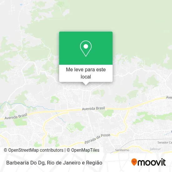 Barbearia Do Dg mapa