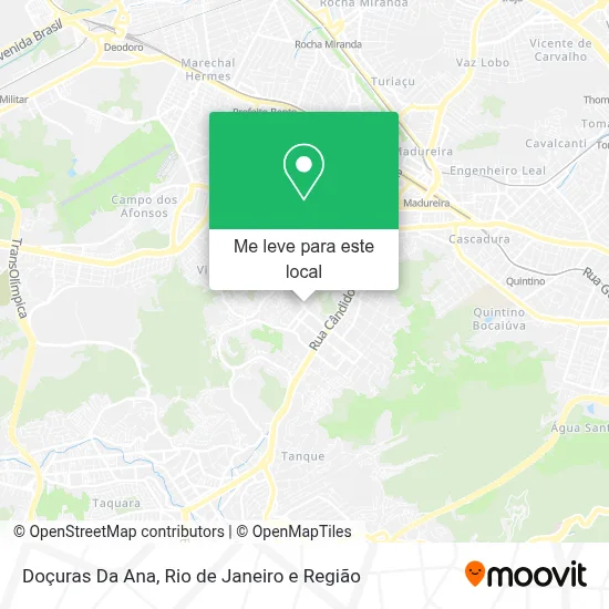 Doçuras Da Ana mapa