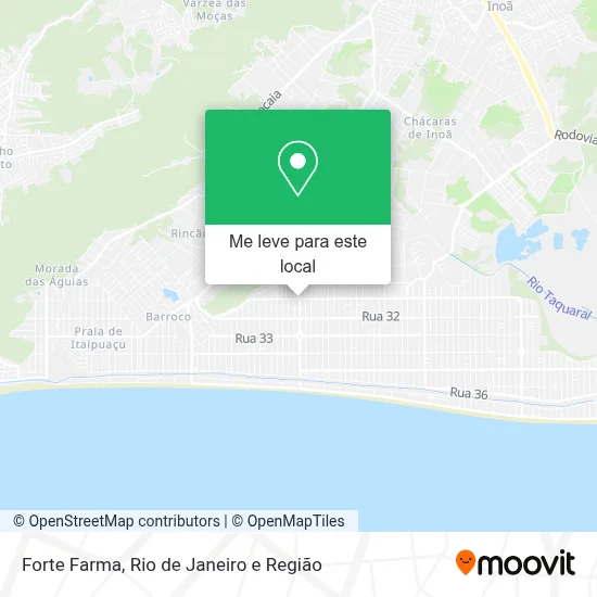 Forte Farma mapa