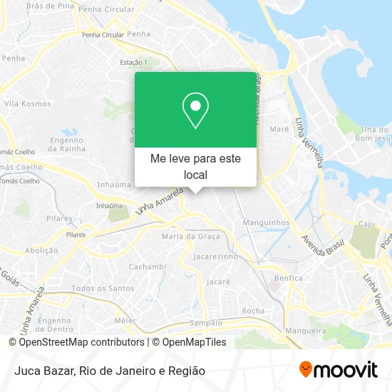Juca Bazar mapa