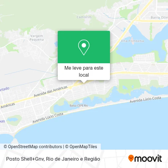 Posto Shell+Gnv mapa