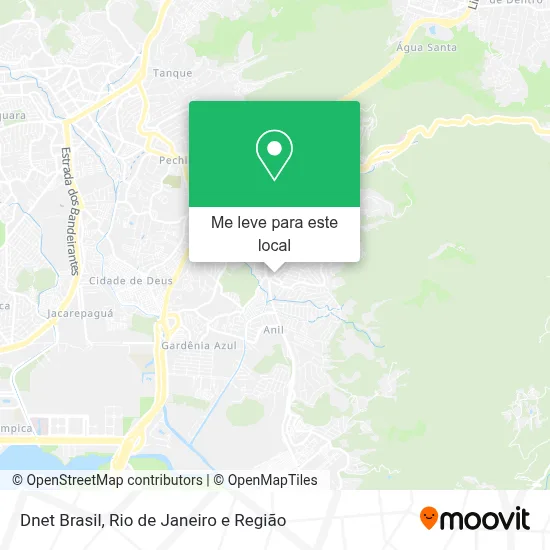 Dnet Brasil mapa