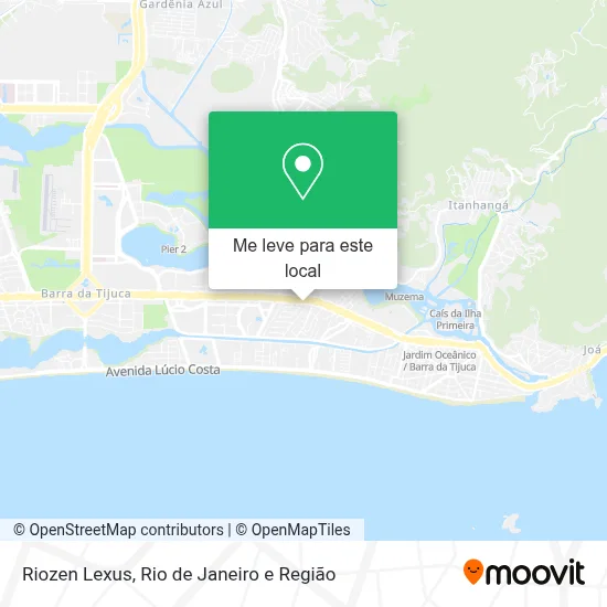 Riozen Lexus mapa
