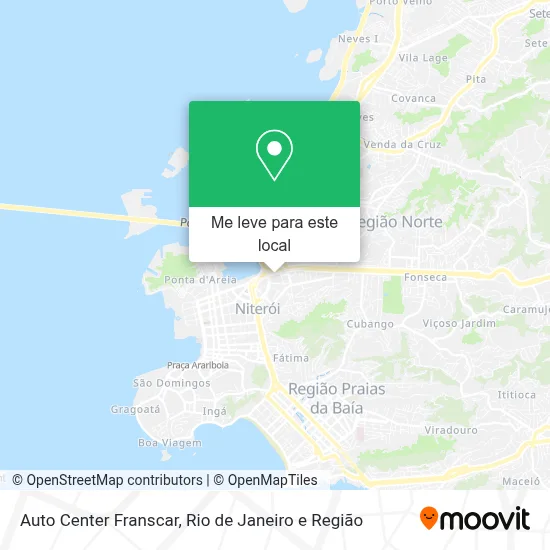 Auto Center Franscar mapa
