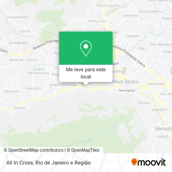 All In Cross mapa