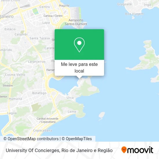 University Of Concierges mapa