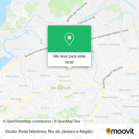 Studio Rosa Martines mapa
