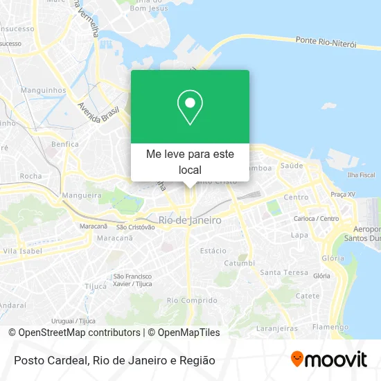Posto Cardeal mapa