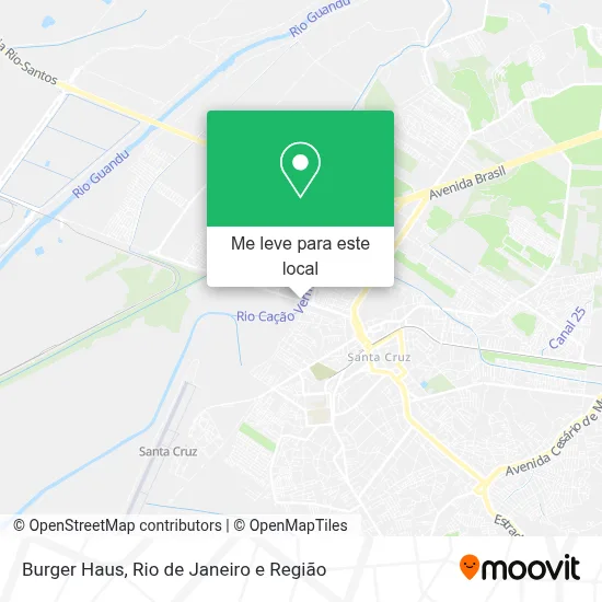 Burger Haus mapa
