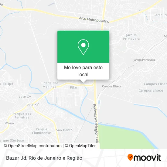 Bazar Jd mapa