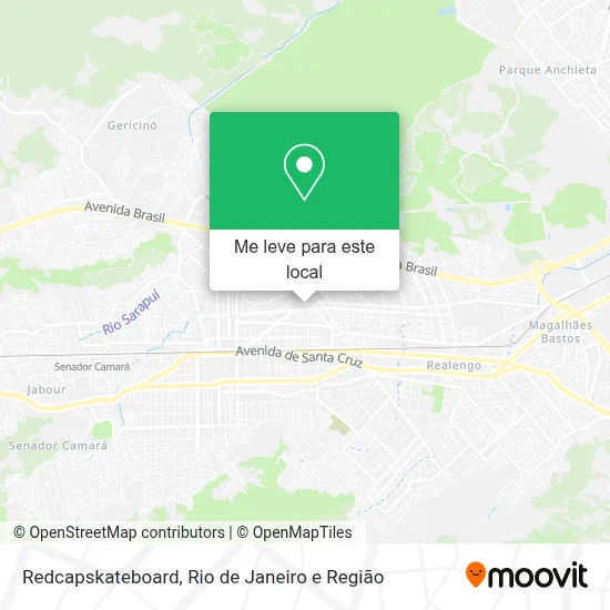 Redcapskateboard mapa