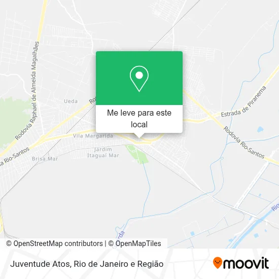 Juventude Atos mapa