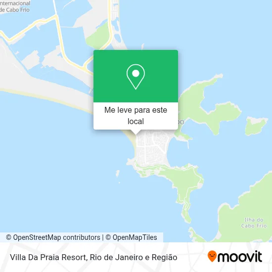 Villa Da Praia Resort mapa