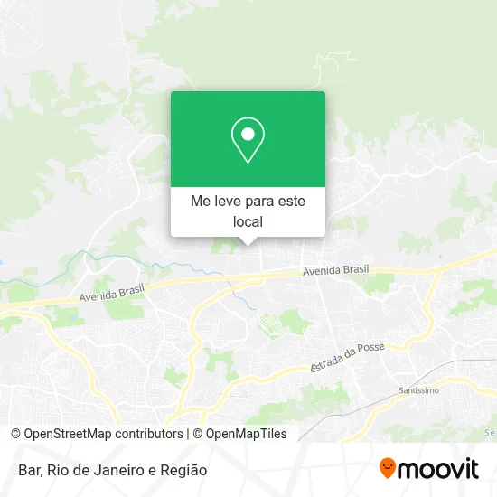 Bar mapa