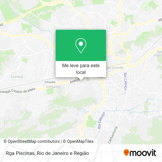 Rga Piscinas mapa
