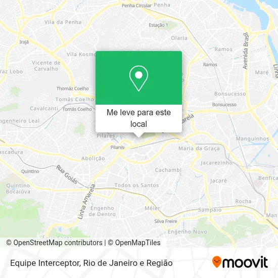 Equipe Interceptor mapa