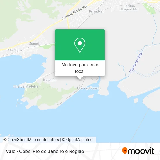 Vale - Cpbs mapa
