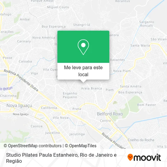 Studio Pilates Paula Estanheiro mapa