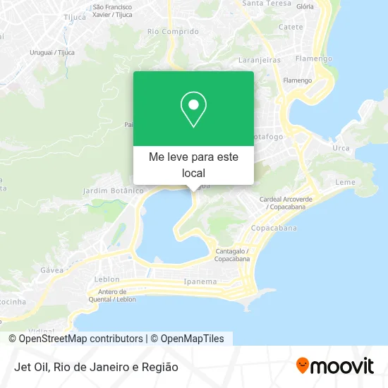 Jet Oil mapa