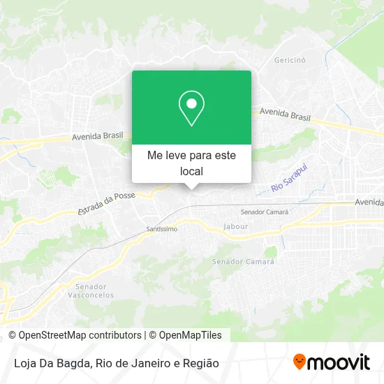 Loja Da Bagda mapa