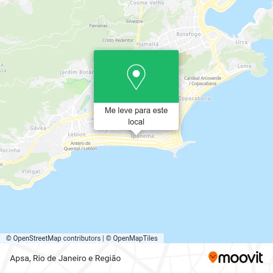 Apsa mapa