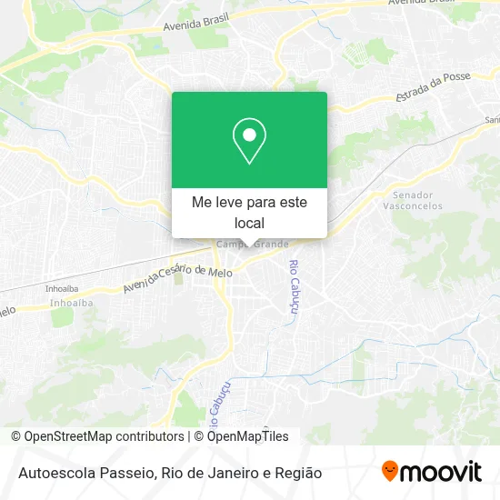 Autoescola Passeio mapa