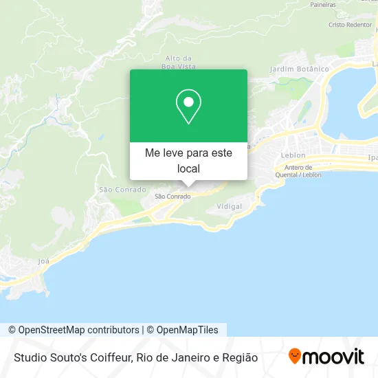 Studio Souto's Coiffeur mapa