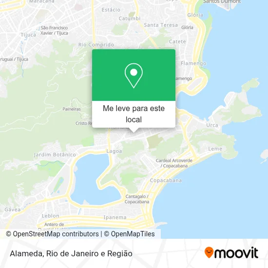 Alameda mapa