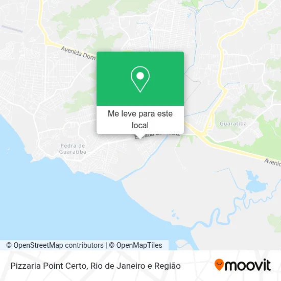 Pizzaria Point Certo mapa