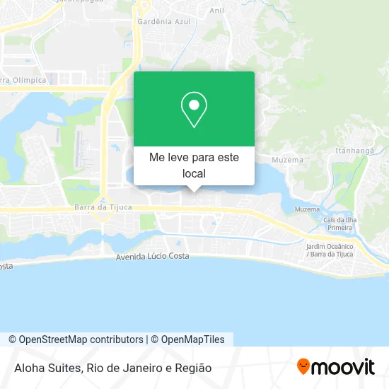 Aloha Suites mapa
