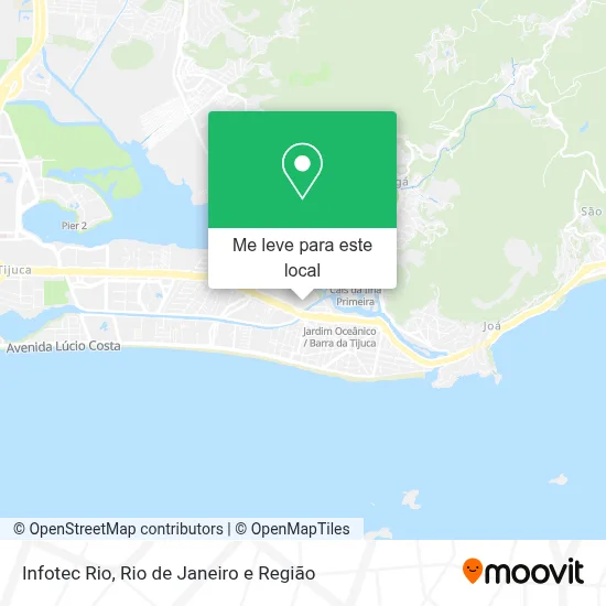 Infotec Rio mapa