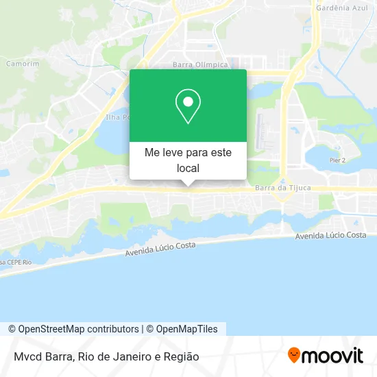 Mvcd Barra mapa