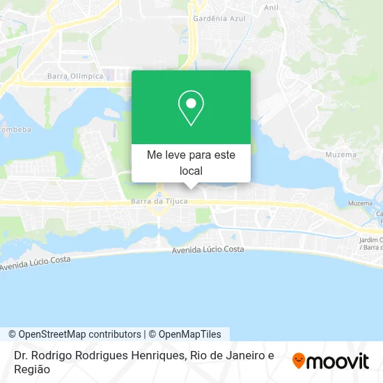 Dr. Rodrigo Rodrigues Henriques mapa