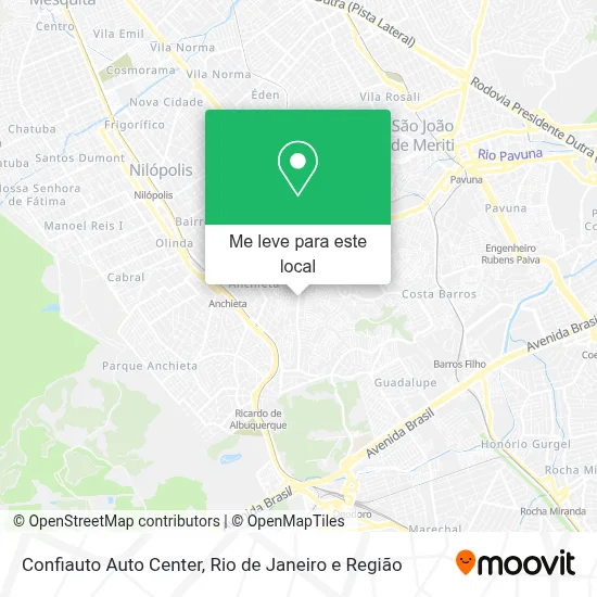 Confiauto Auto Center mapa