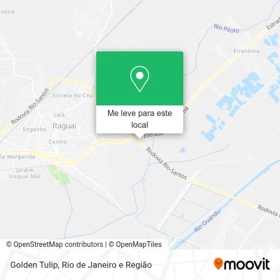 Golden Tulip mapa