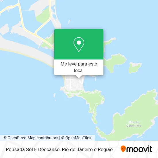 Pousada Sol E Descanso mapa