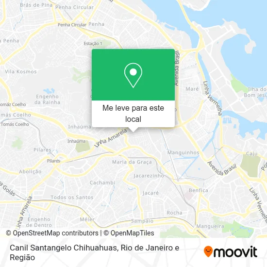 Canil Santangelo Chihuahuas mapa