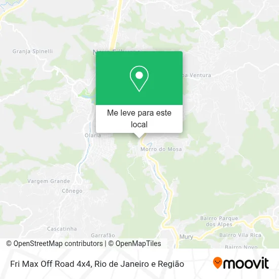 Fri Max Off Road 4x4 mapa