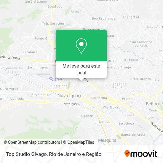 Top Studio Givago mapa