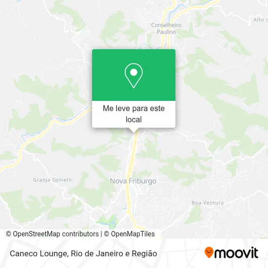 Caneco Lounge mapa