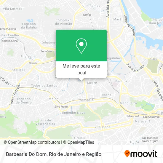 Barbearia Do Dom mapa