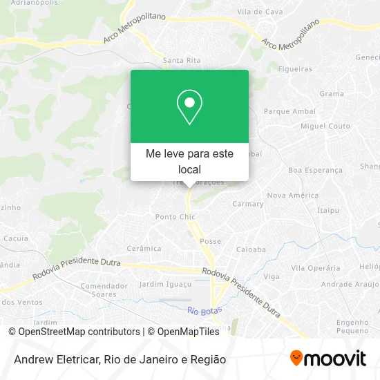 Andrew Eletricar mapa